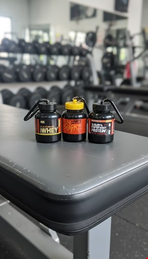 جا پودری بدنسازی ۱۷ گرمی ۱۰۰ سی سی با درب پیچی و جا سوئچی - BPA Free