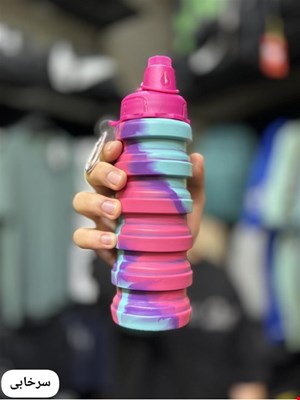 قمقمه ای تاشو سلیکونی 